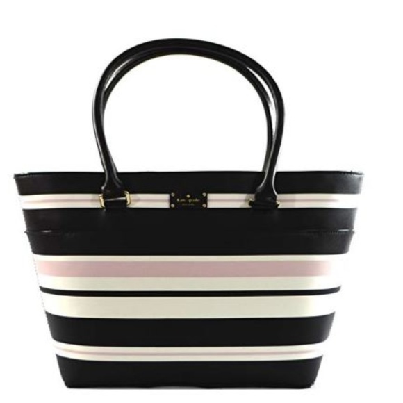 kate spade Handbags - Kate Spade Grove Street Classic Stripe Margareta